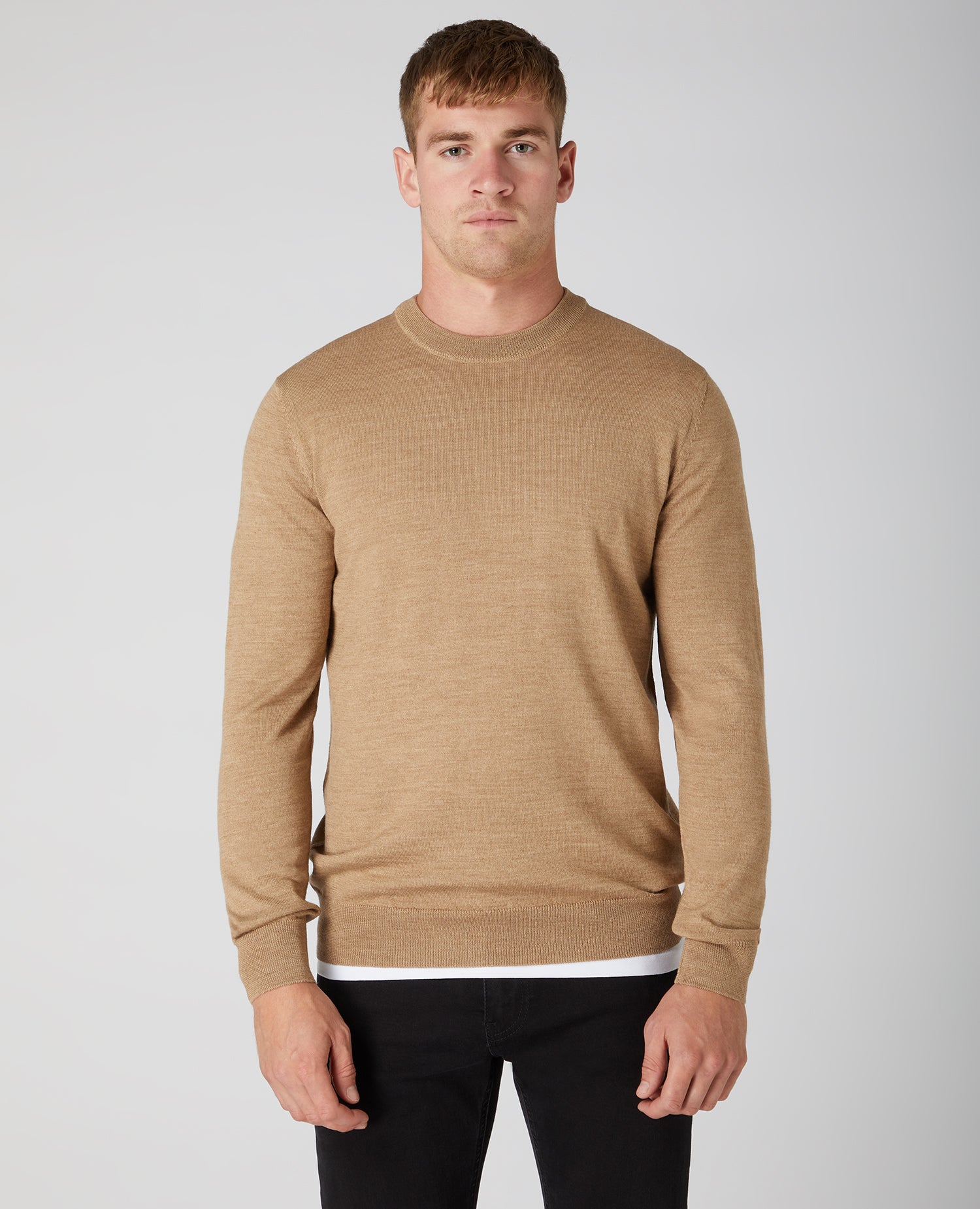 Remus Uomo Crew Neck Jumper - Matt O'Brien Fashions