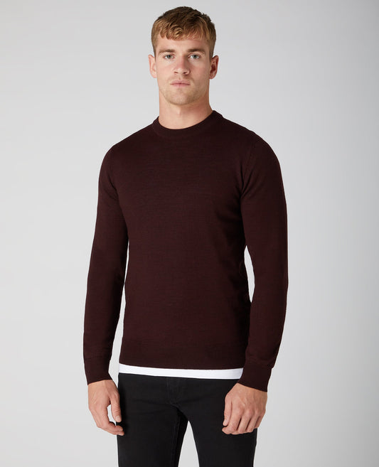 Remus Uomo Crew Neck Jumper - Matt O'Brien Fashions