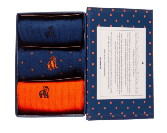 Swole Panda Bamboo Socks 3 Pack Gift box - Matt O'Brien Fashions