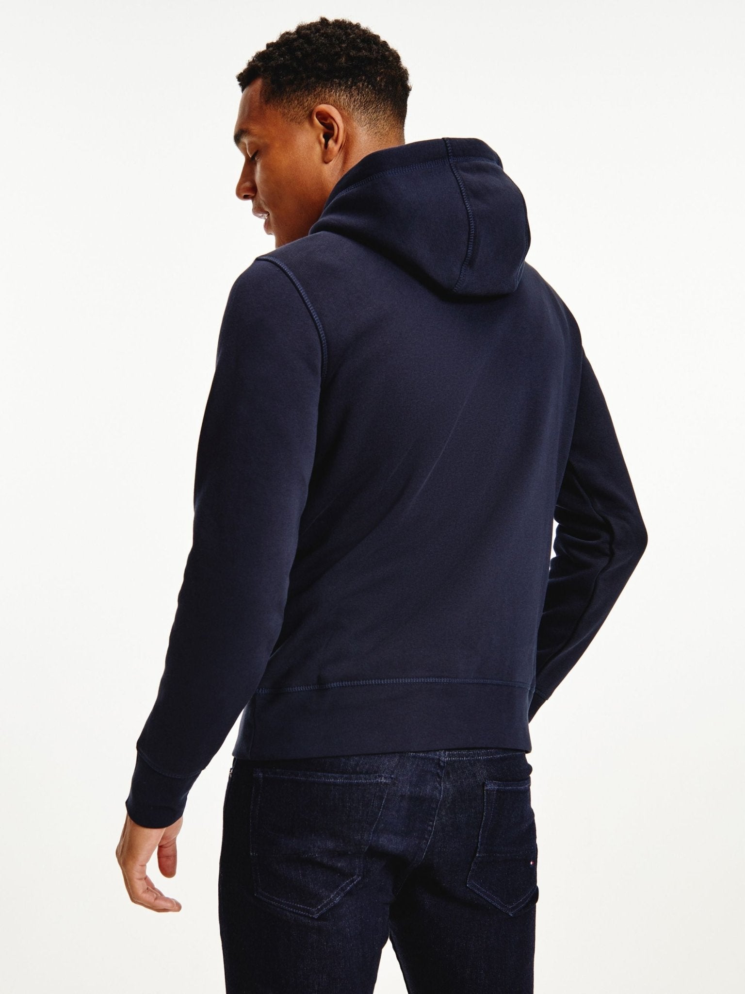 Tommy Hilfiger Core Tommy Logo Hoodie - Matt O'Brien Fashions