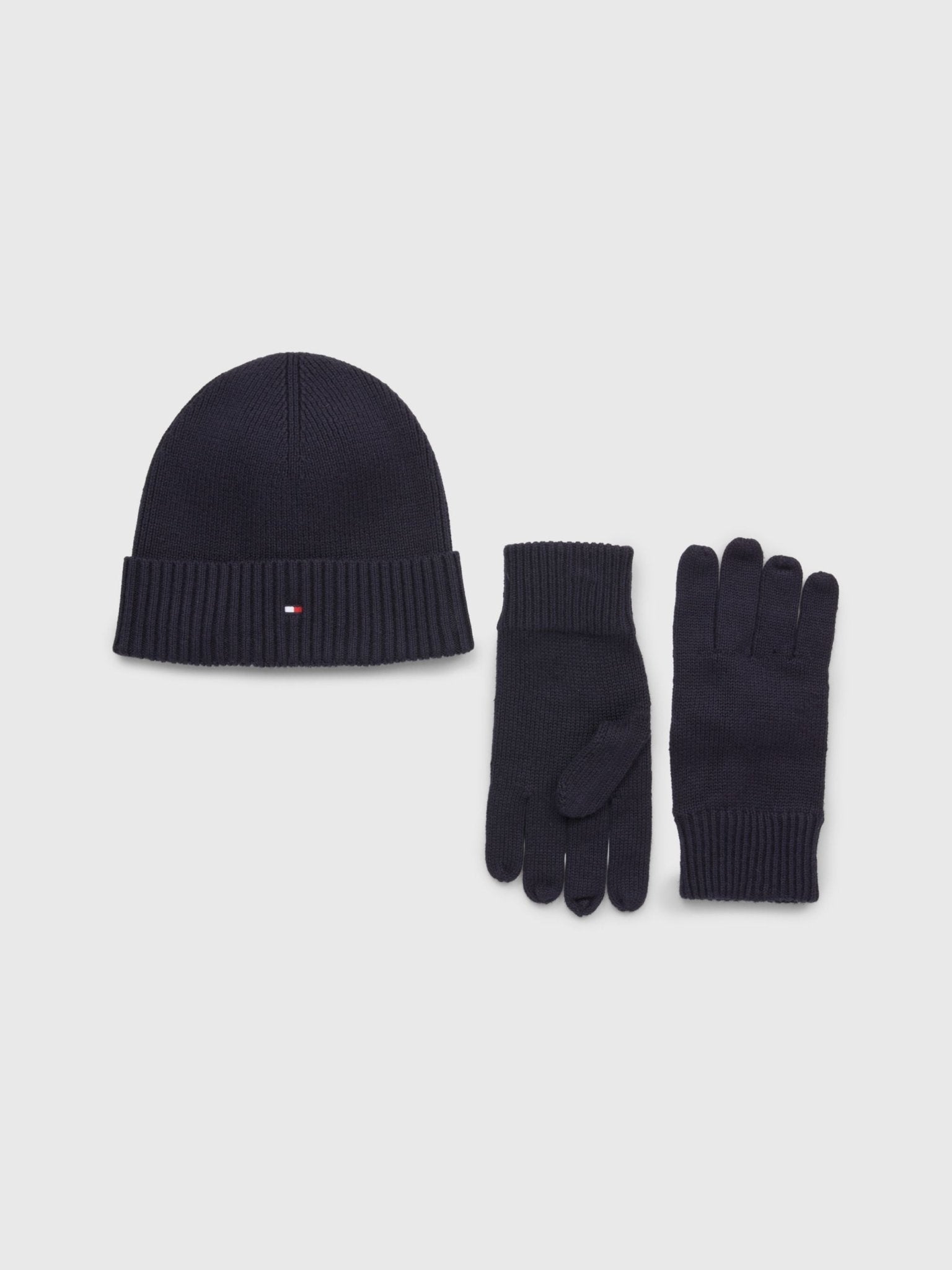 Tommy Hilfiger Essential Beanie & Gloves Set - Matt O'Brien Fashions