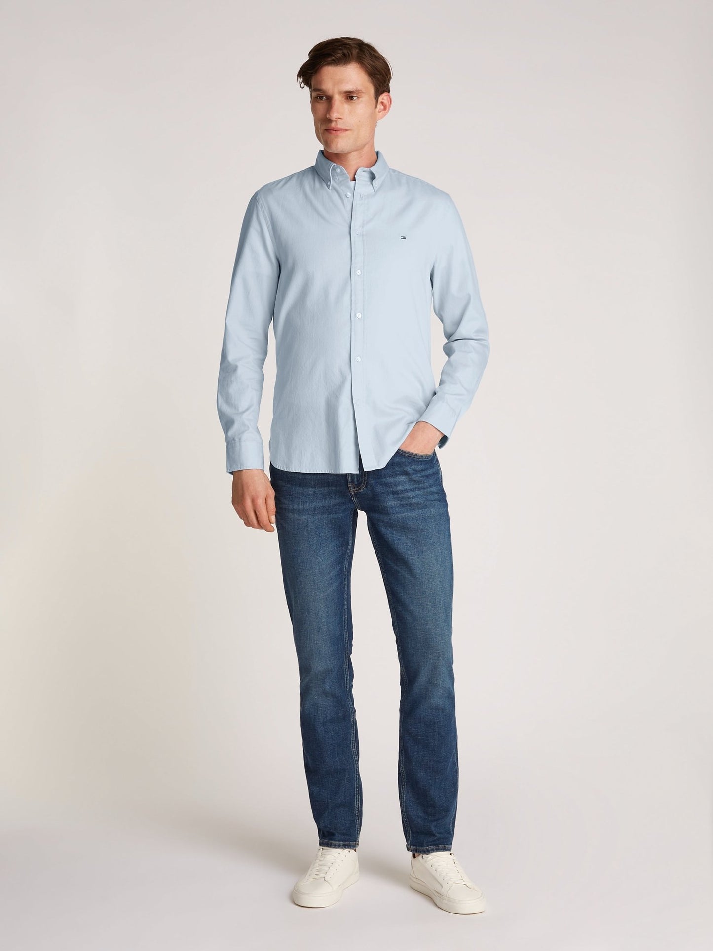 Tommy Hilfiger Flex Dobby Slim Fit Shirt - Matt O'Brien Fashions