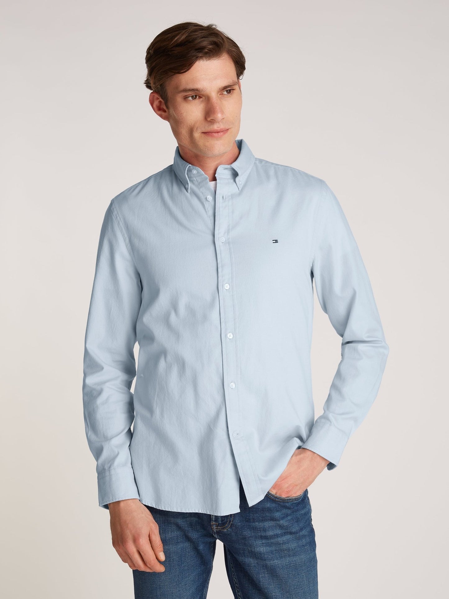 Tommy Hilfiger Flex Dobby Slim Fit Shirt - Matt O'Brien Fashions