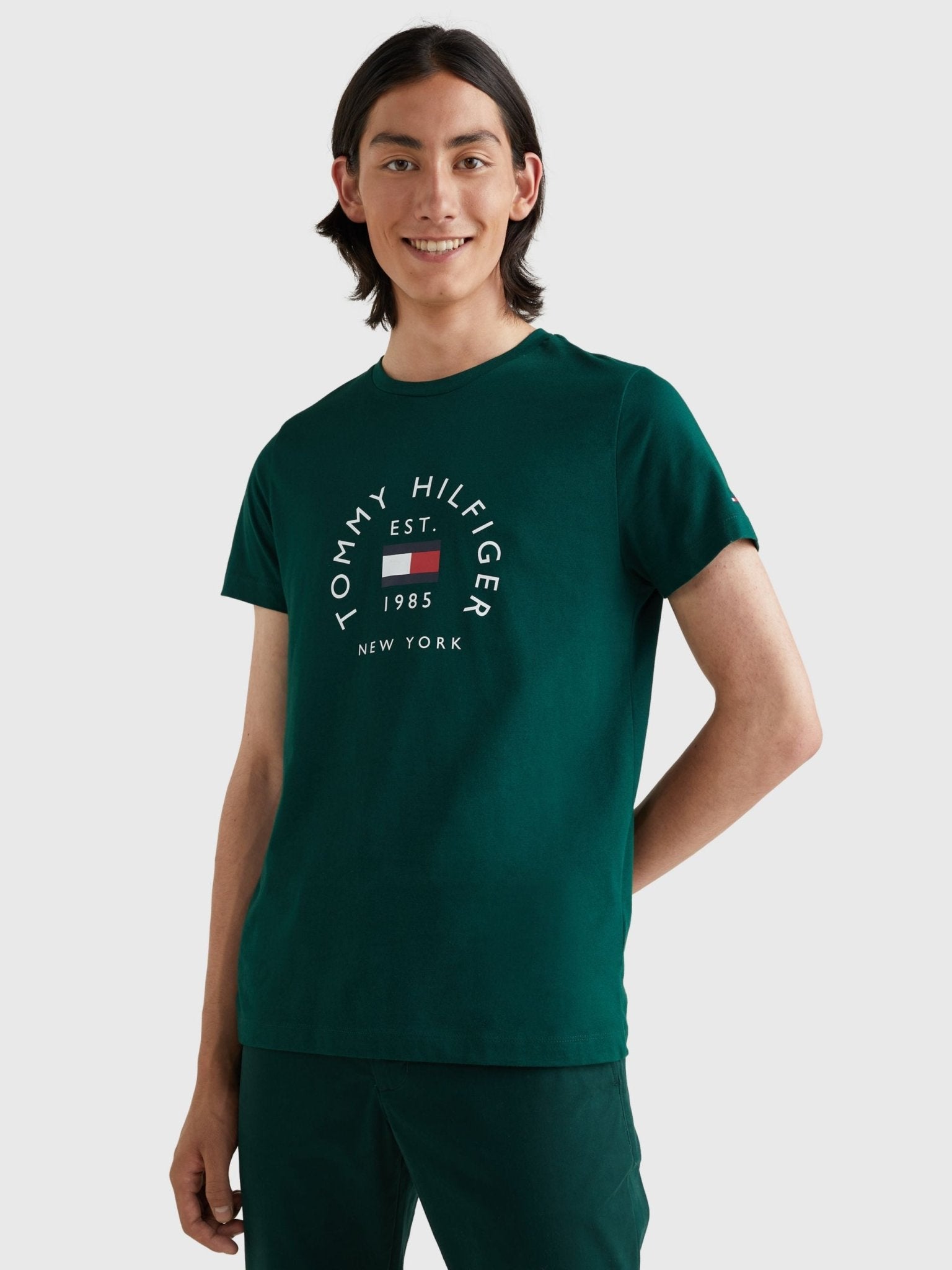 Tommy Hilfiger Hilfiger Flag Arch T-Shirt - Matt O'Brien Fashions