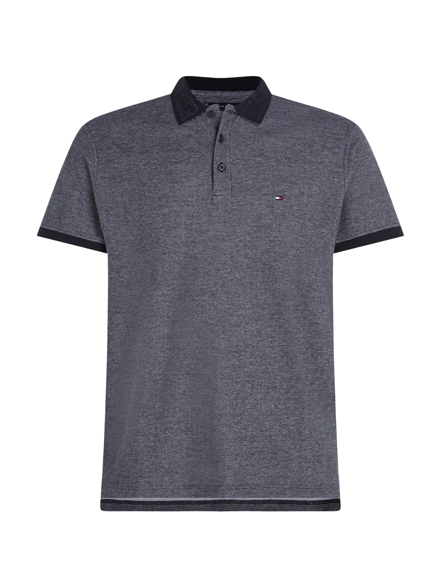 Tommy Hilfiger Monotype Two Tone Polo - Matt O'Brien Fashions