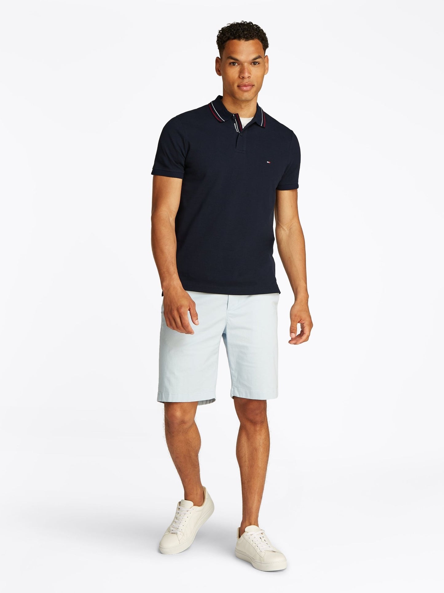 Tommy Hilfiger Placket Interest Polo - Matt O'Brien Fashions