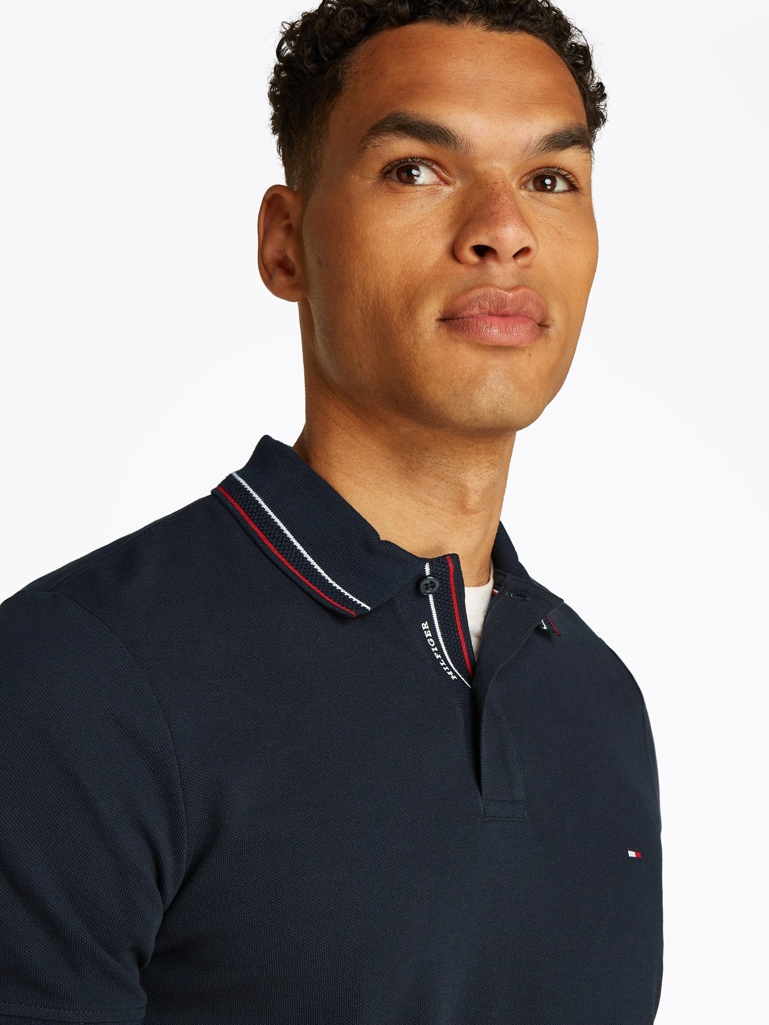 Tommy Hilfiger Placket Interest Polo - Matt O'Brien Fashions