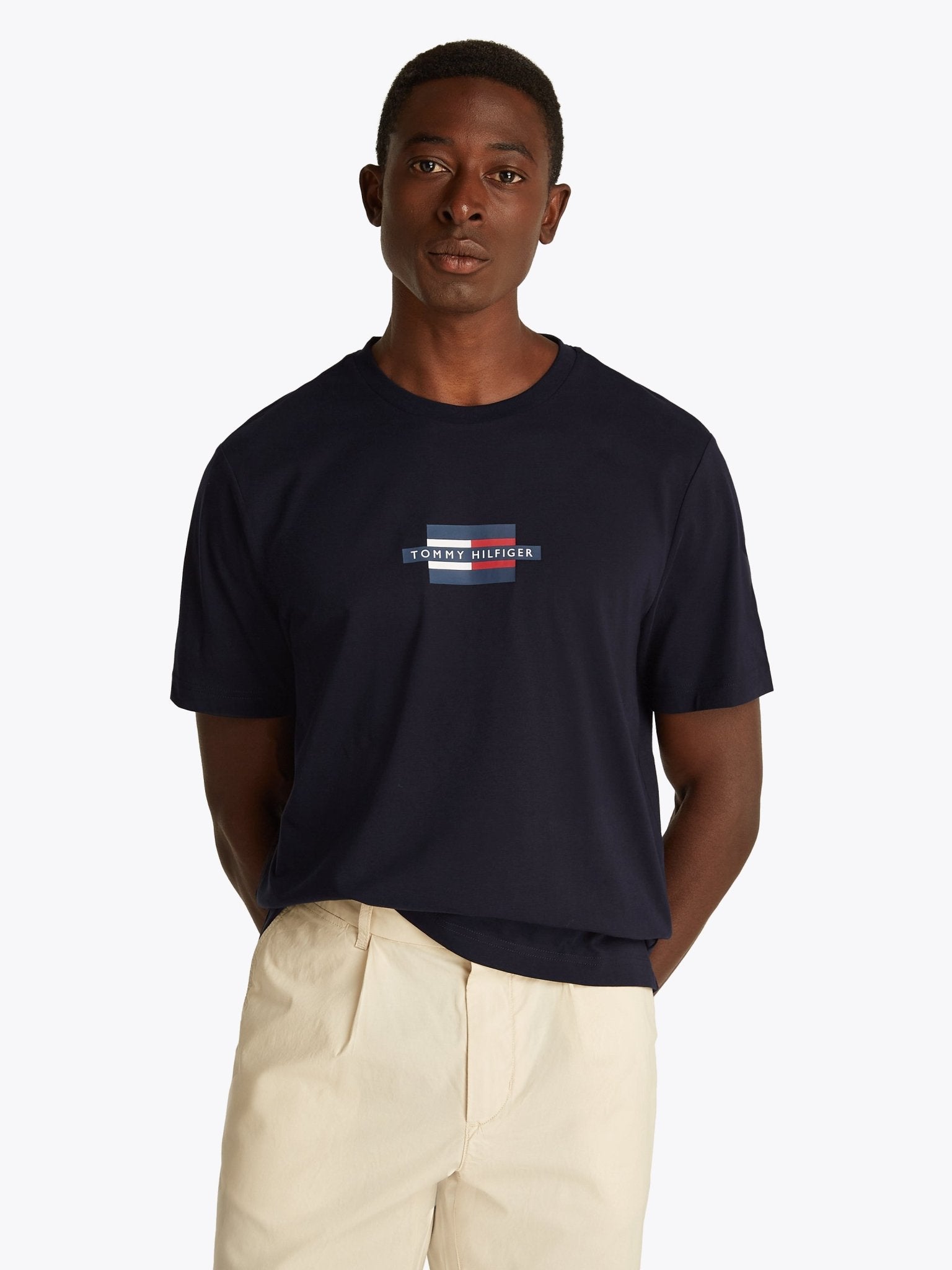 Tommy Hilfiger Print Logo T-Shirt - Matt O'Brien Fashions