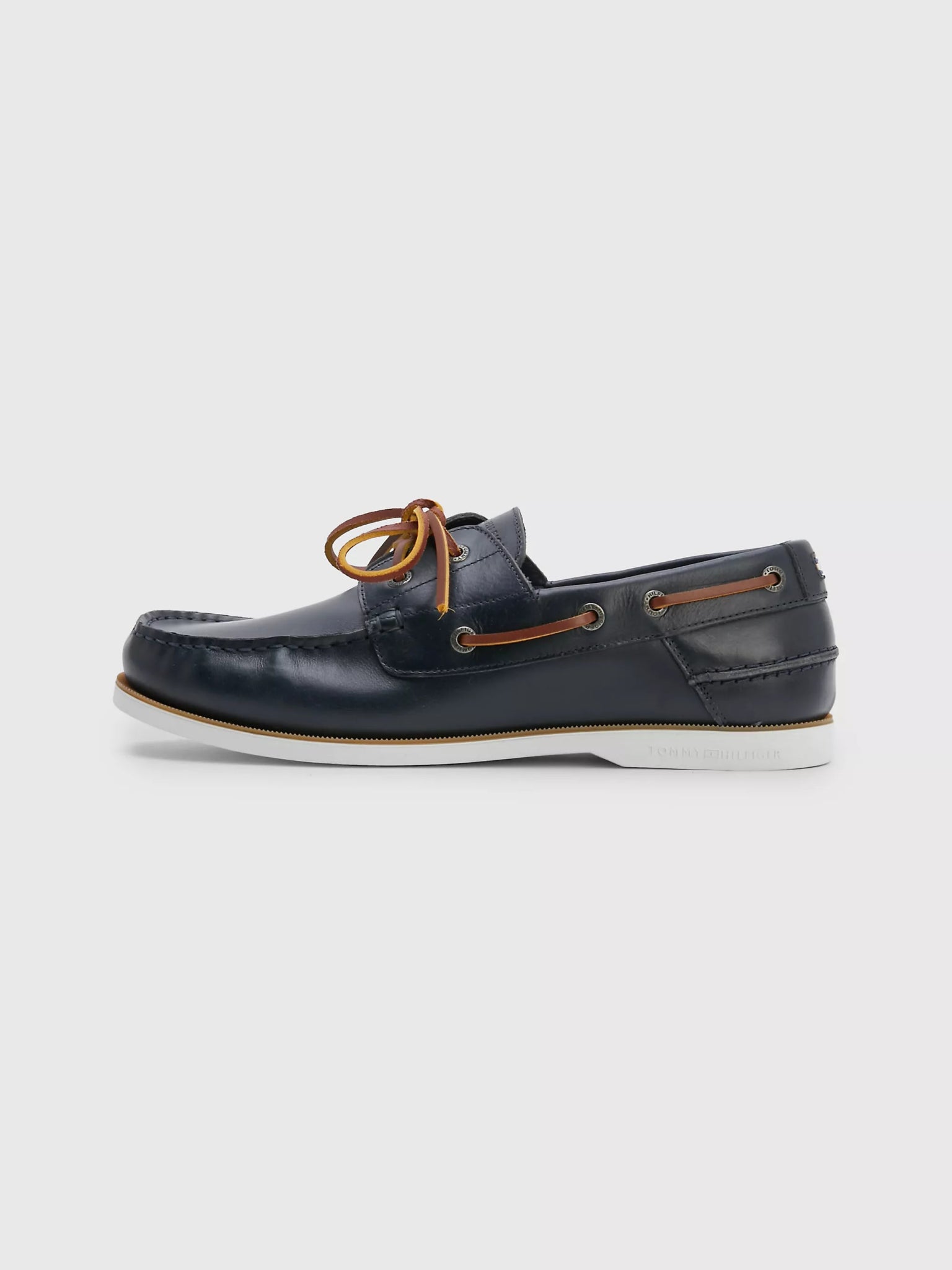 Tommy Hilfiger TH Leather Boat Shoe - Matt O'Brien Fashions