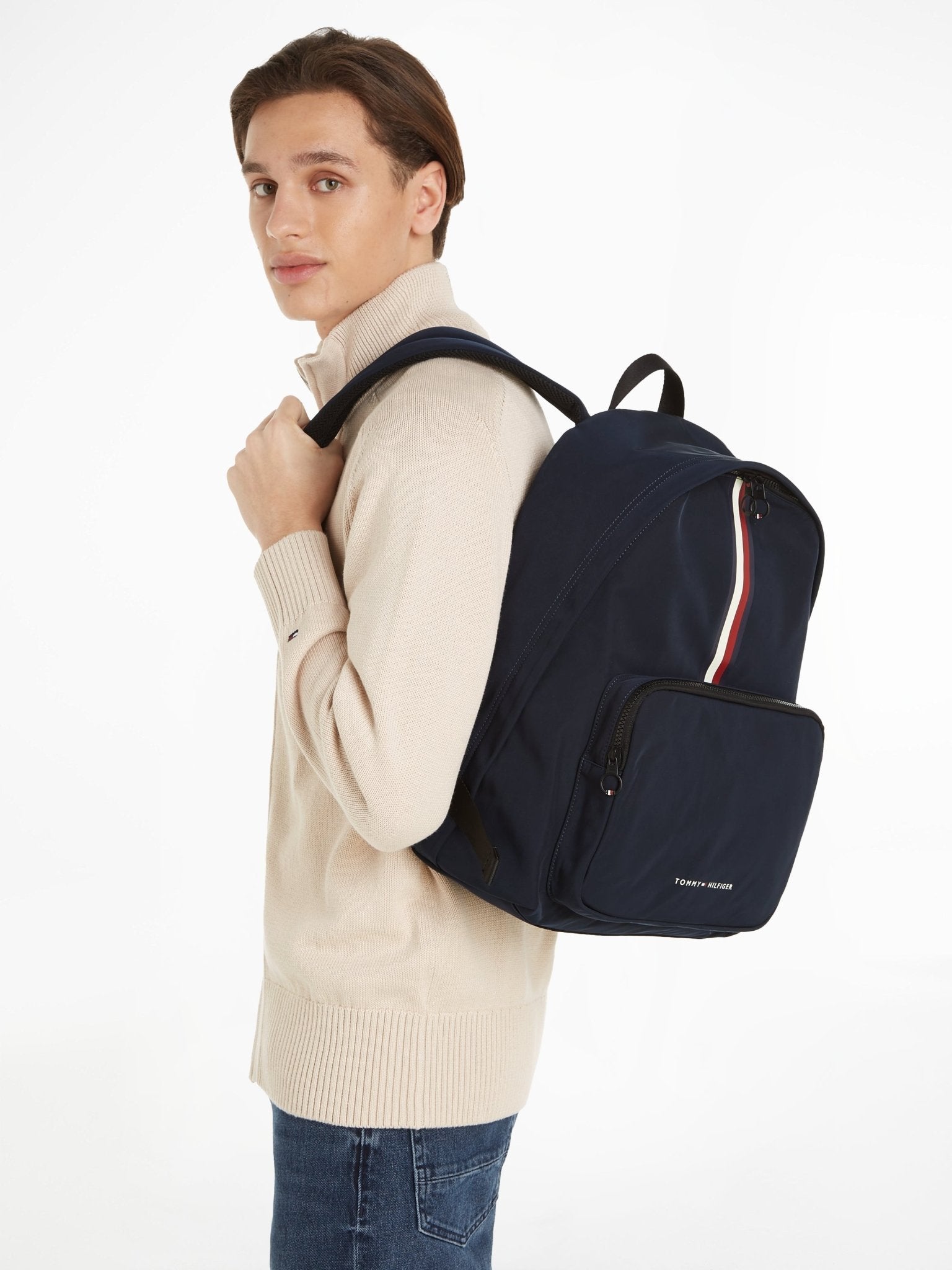 Tommy Hilfiger TH Logo Padded Backpack - Matt O'Brien Fashions