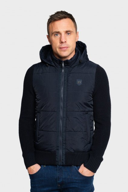 XV Kings Chiswick Hybrid Full Zip Hood - Matt O'Brien Fashions